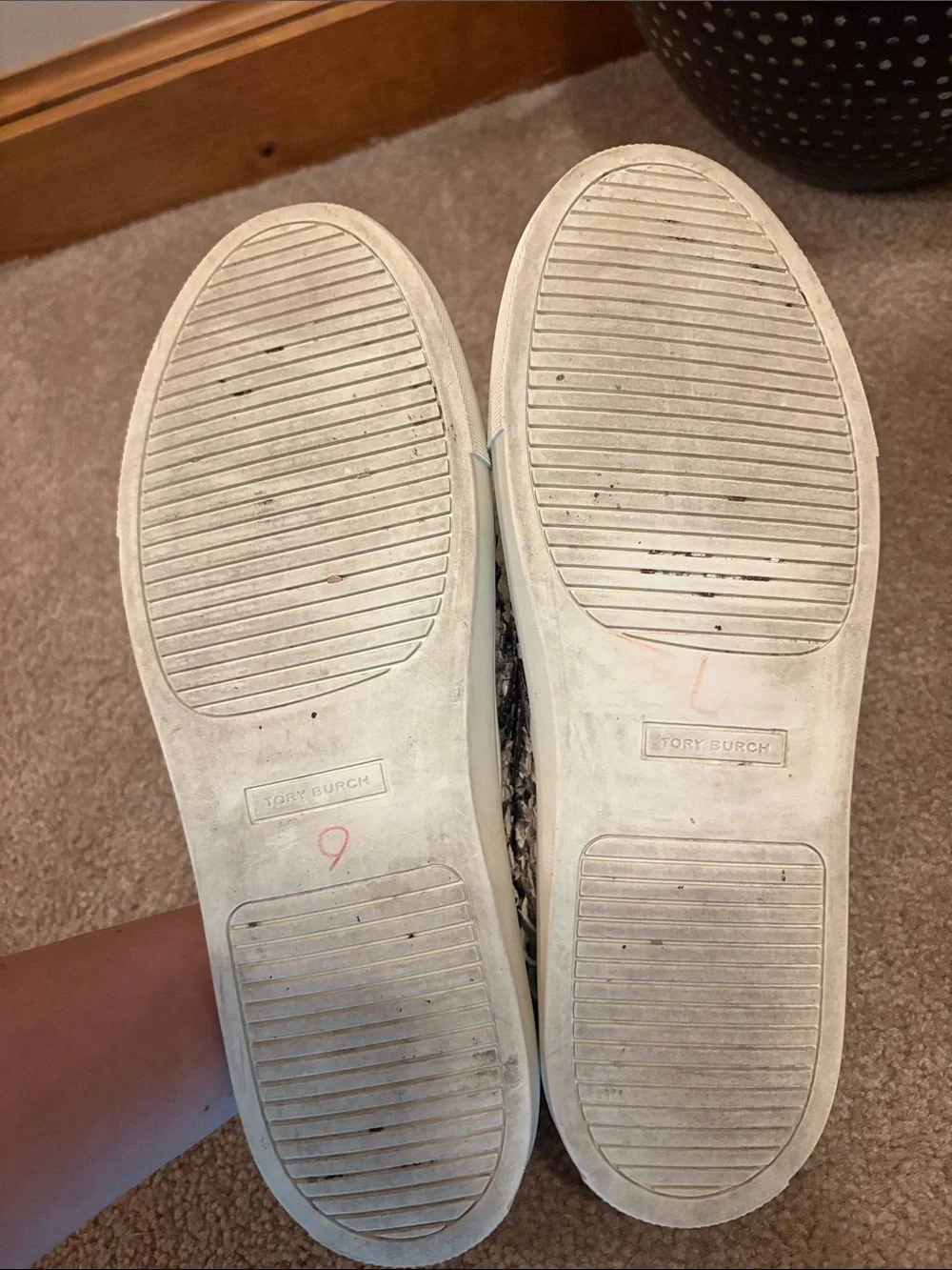 Tory Burch Huarache Snakeskin sneakers